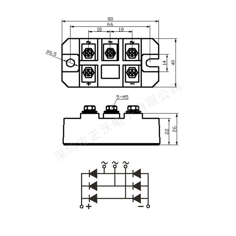 6RI75E-100 整流橋 整流模塊 橋堆 工廠直銷 現(xiàn)貨供應(yīng)